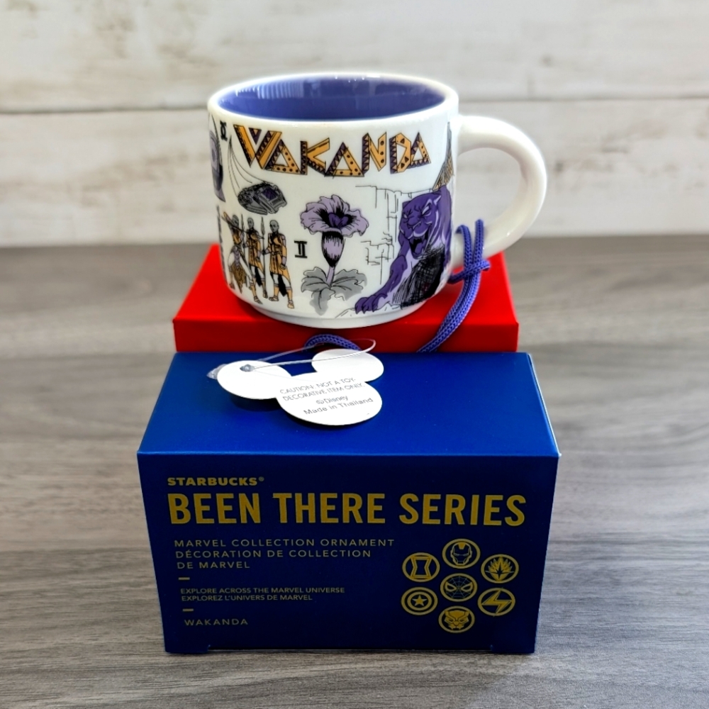 Wakanda Starbucks® Mug Ornament – Been There Series – Black Panther: Wakanda For
